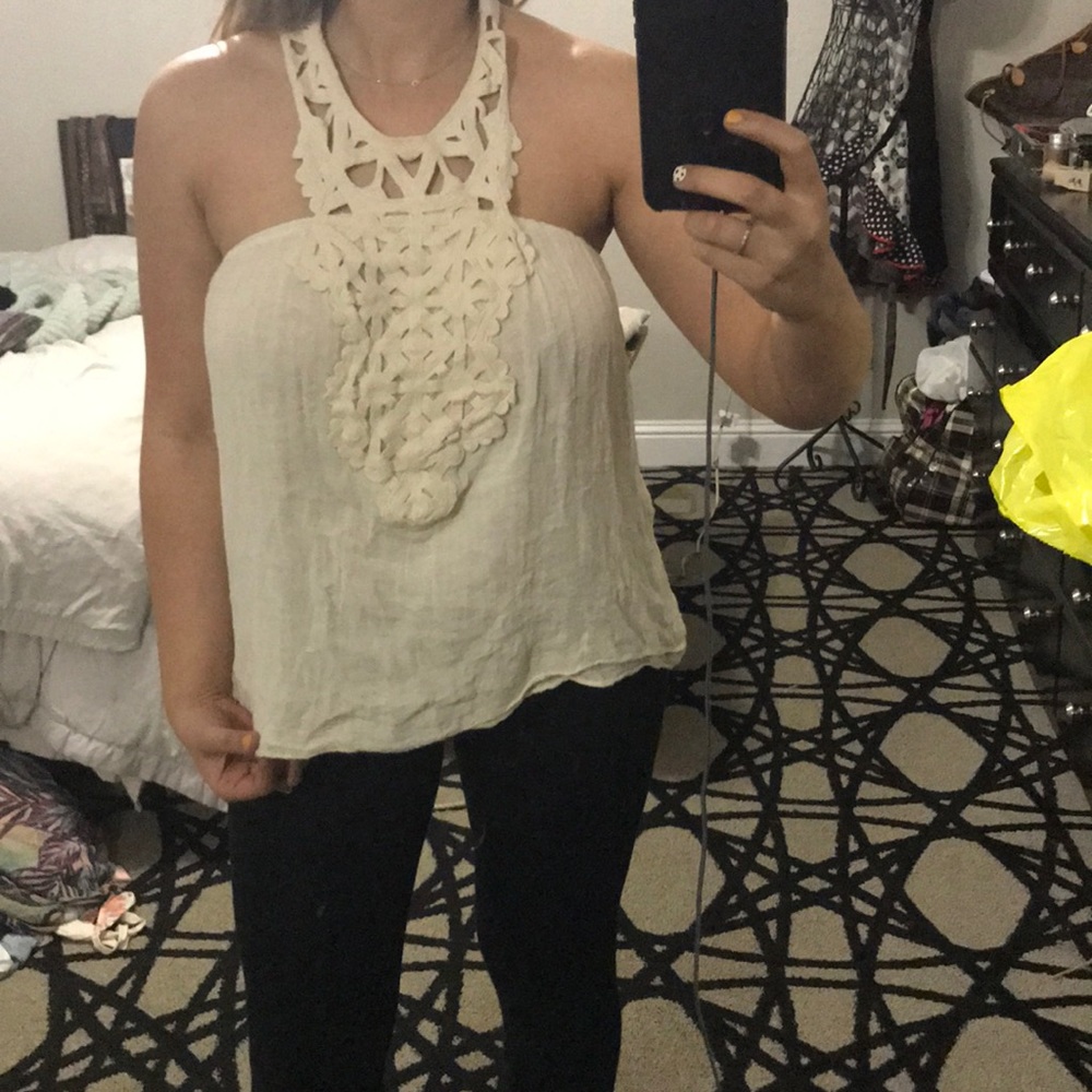 Jen’s Pirate Booty Halter tank P/S